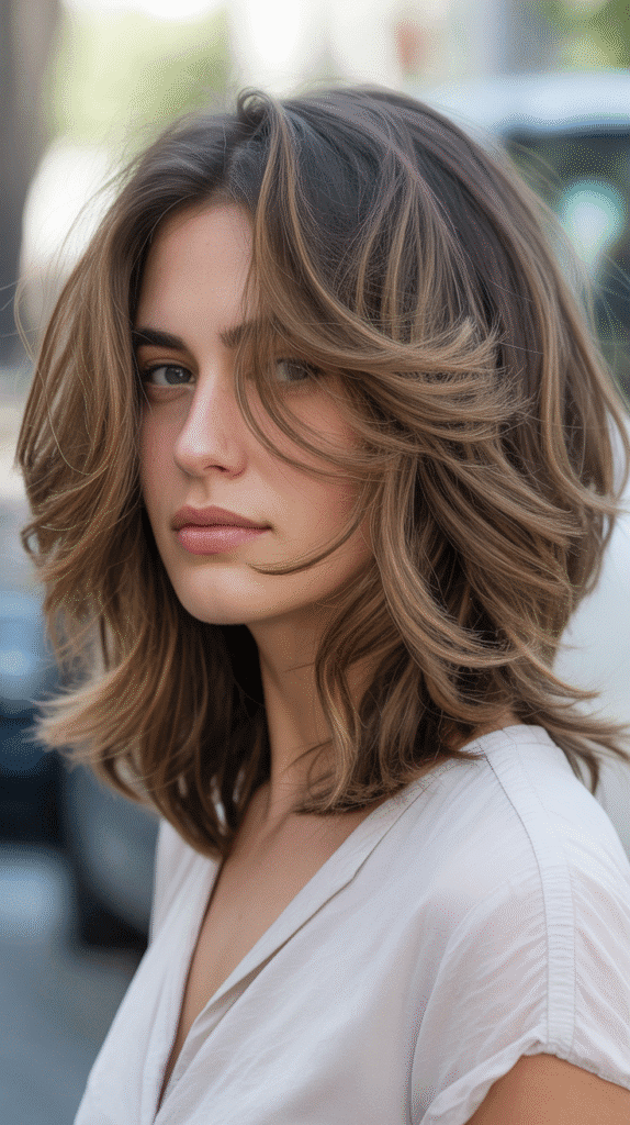 30 Chic Long Bob Haircuts for Women 2 Textured Layered Long Bob