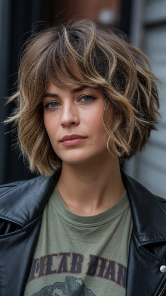 27+ Choppy Bob Haircuts That Will Transform Your Look Instantly 7 Choppy Bob with Shaggy Layers