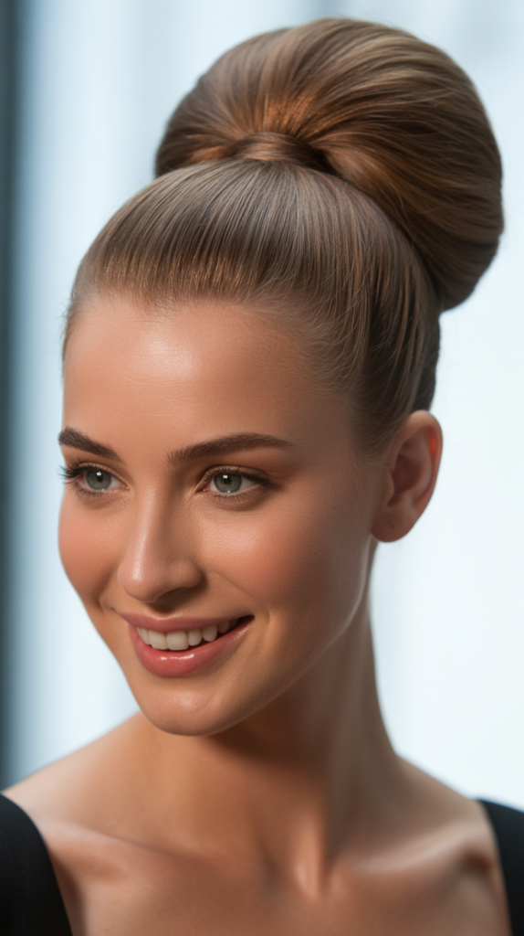 Sleek Ponytail Bun