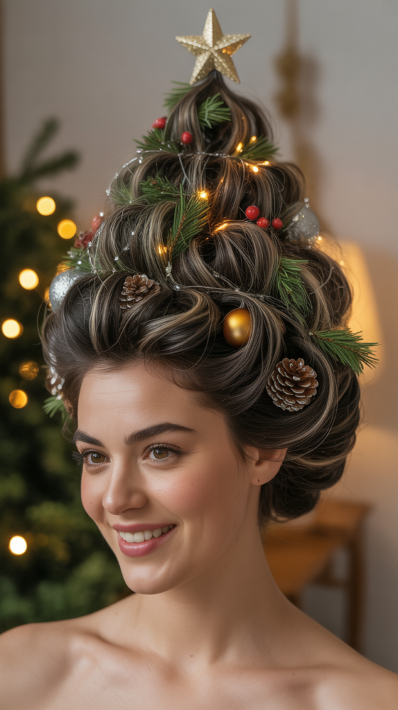 Pinecone Updo