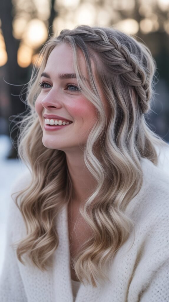 Braided Half-Up Half-Down