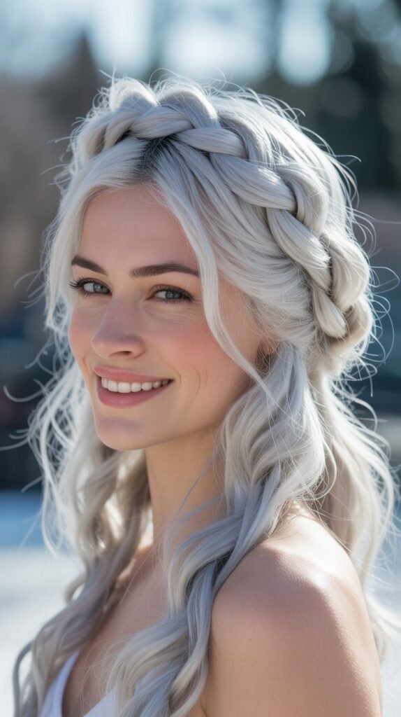 . Twisted Crown Braid