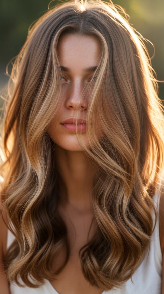 27+ Stunning Blonde Hair Highlights on Brown Hair 19 Wheat Blonde Streaks