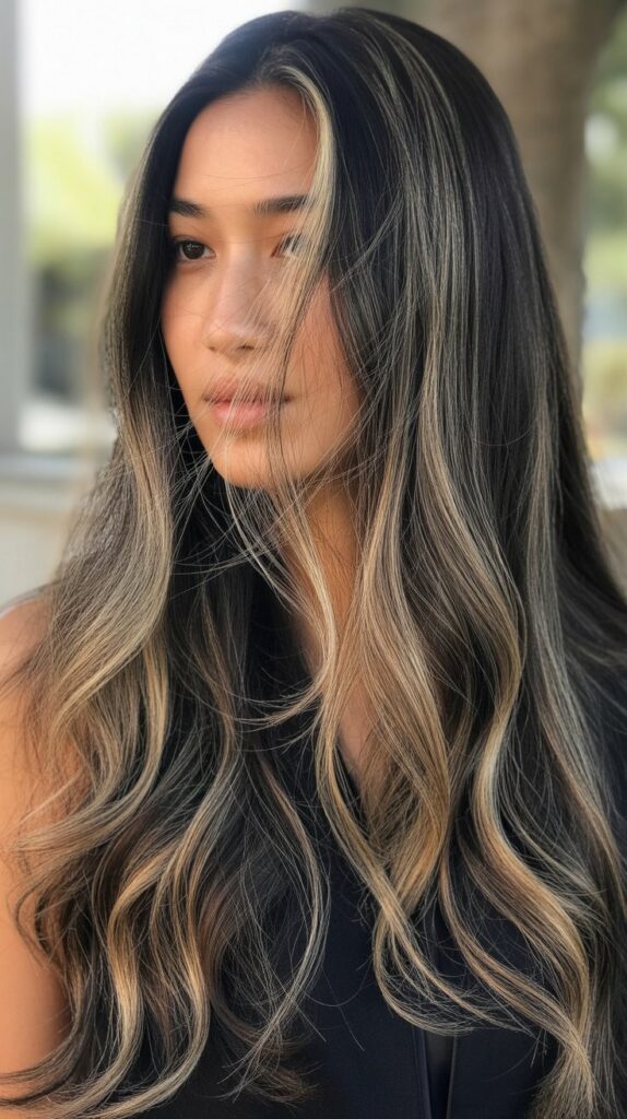 2. Subtle Honey Blonde Babylights