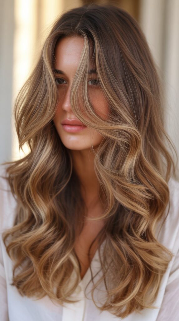 Long Wavy Hair with Layers