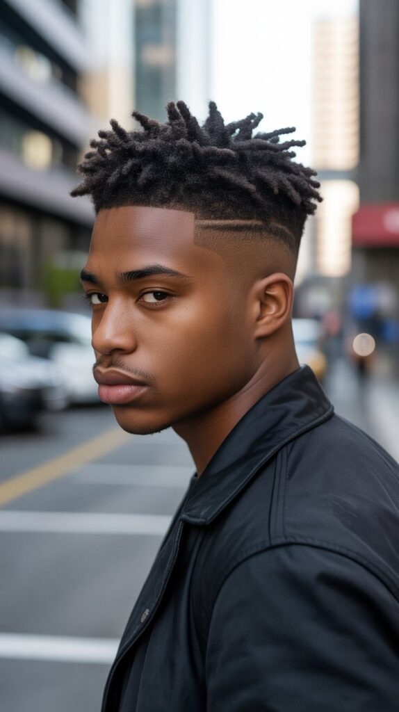 Top 27+ Jaw-Dropping Low Taper Fade Haircuts for Black Men You Need to Try! 3 Low Taper Fade with Twisted Top