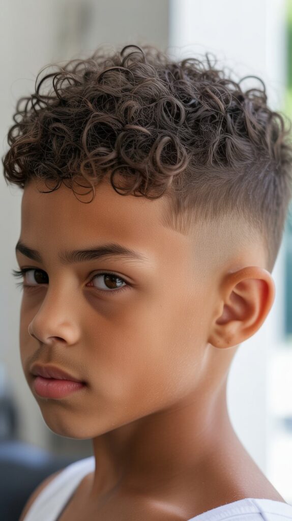 30+ Trendy Haircuts for Boys in 2025 You Won't Want to Miss 25 Low Fade with Curls