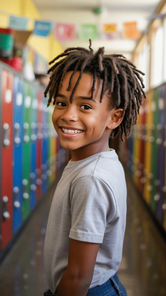 Effortless Mornings: Top 32 School-Ready Boys' Haircuts You'll Love 27 Short Dreadlocks