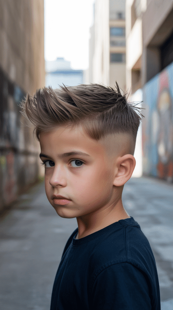 Best 30 Boys' Haircuts with Fine Straight Hair 23 Short Textured Quiff