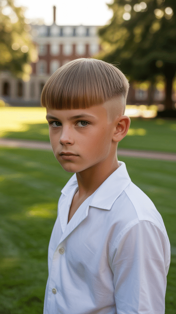 Best 30 Boys' Haircuts with Fine Straight Hair 4 Ivy League Cut
