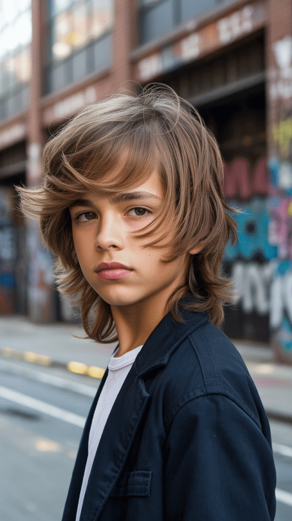 24 Long Little Boy Haircuts Perfect for Trendy Kids 24 The Modern Mullet