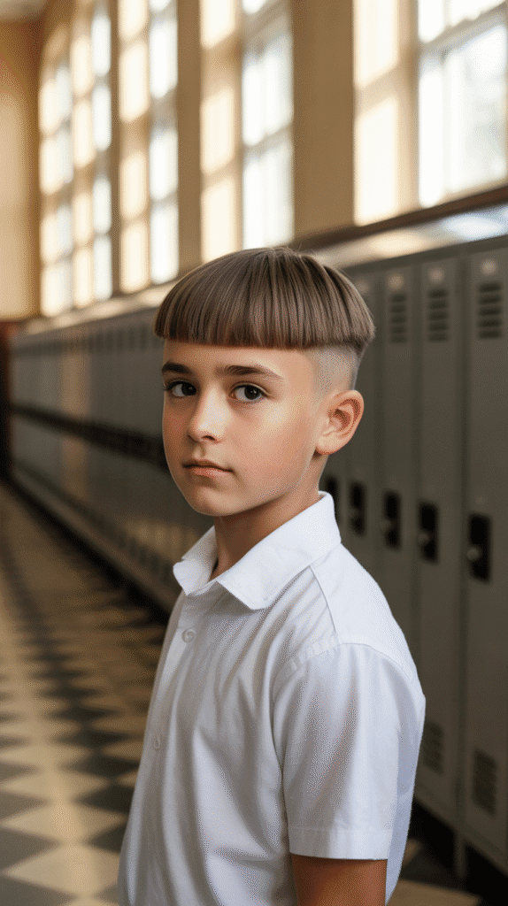 Effortless Mornings: Top 32 School-Ready Boys' Haircuts You'll Love 10 Caesar Cut