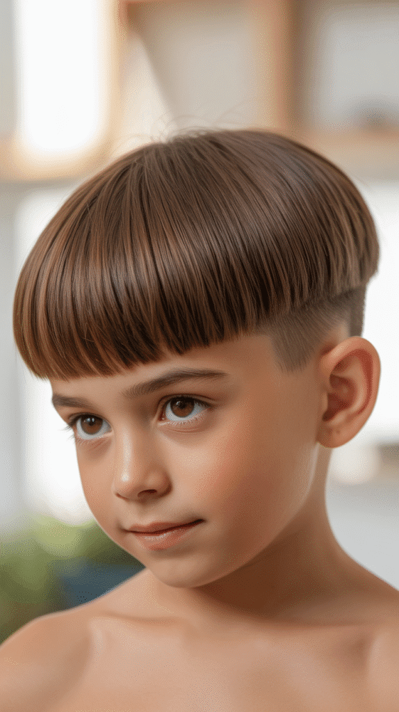Effortless Mornings: Top 32 School-Ready Boys' Haircuts You'll Love 32 Mushroom Cut