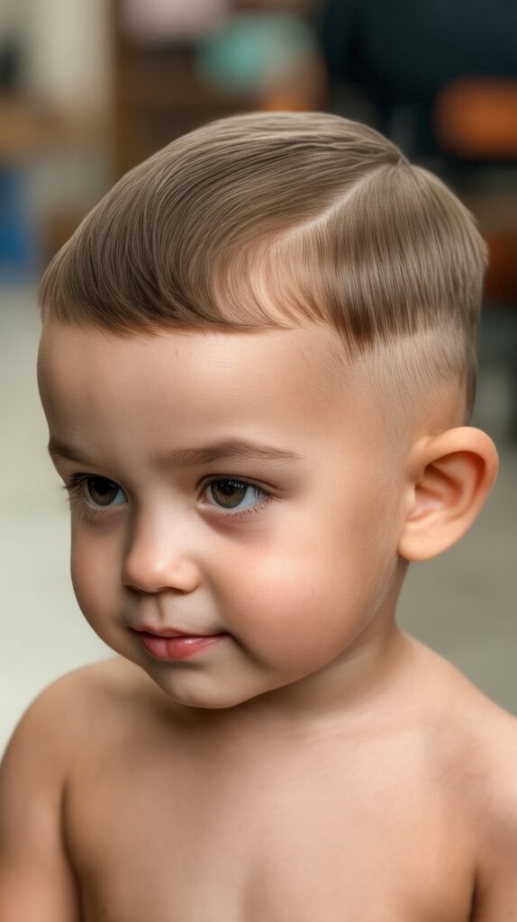 Low Skin Fade with Comb Over