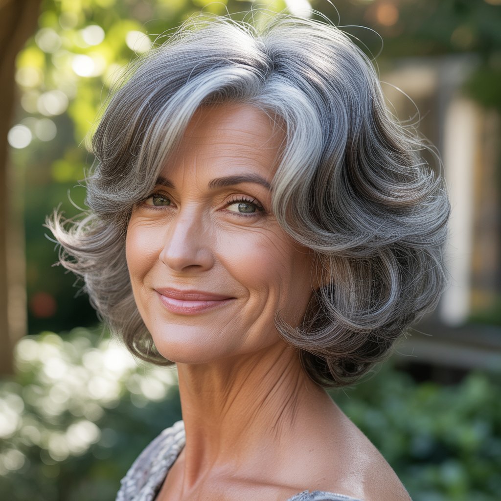 Layered Bob with Soft Waves