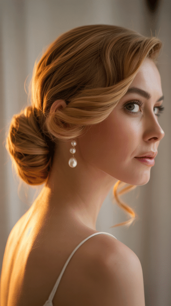 30 Simple and Stylish Greasy Hair Hairstyles 9 Twisted Side Bun