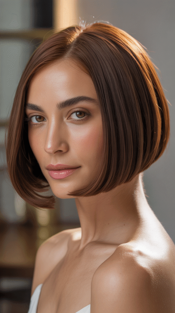 The Classic Blunt Bob