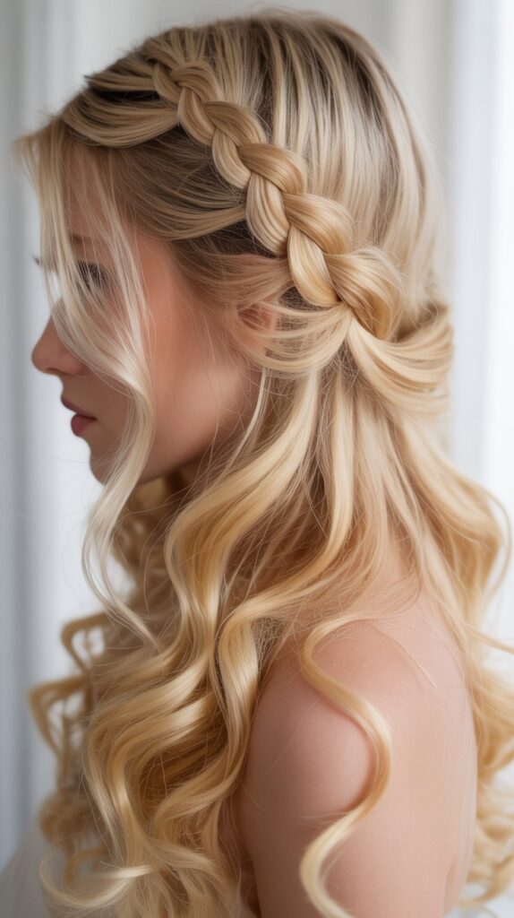 Side Braid with Loose Waves