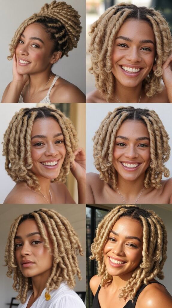 Braided Crown Updo Wig