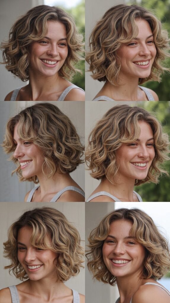 Wavy Long Bob with Beach Texture