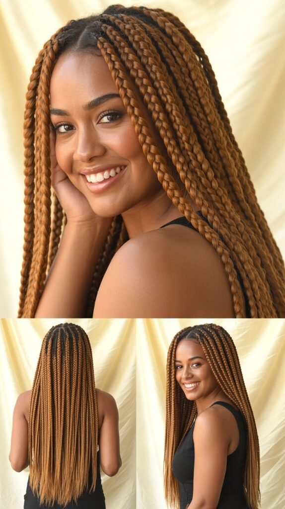 . Braided Crown with Loose Waves