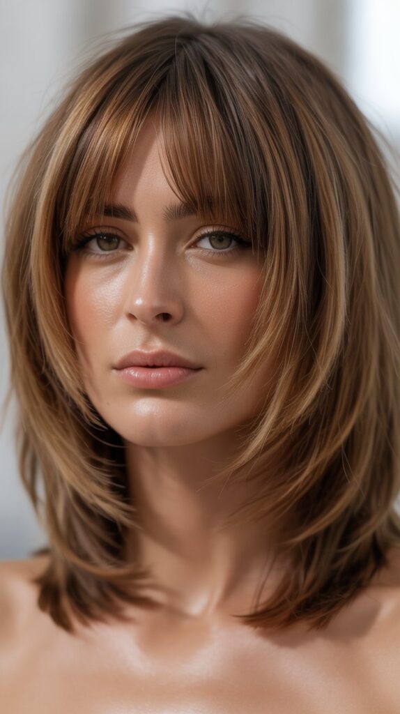 Best 27+ Choppy Bob Haircuts for Thick Hair 7 Choppy Bob with Curtain Bangs