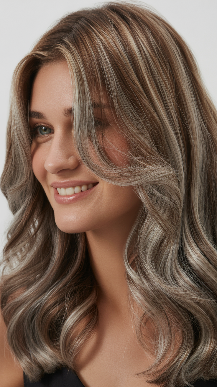 Ash-Brown Highlight Styles to Refresh Your Winter Hair