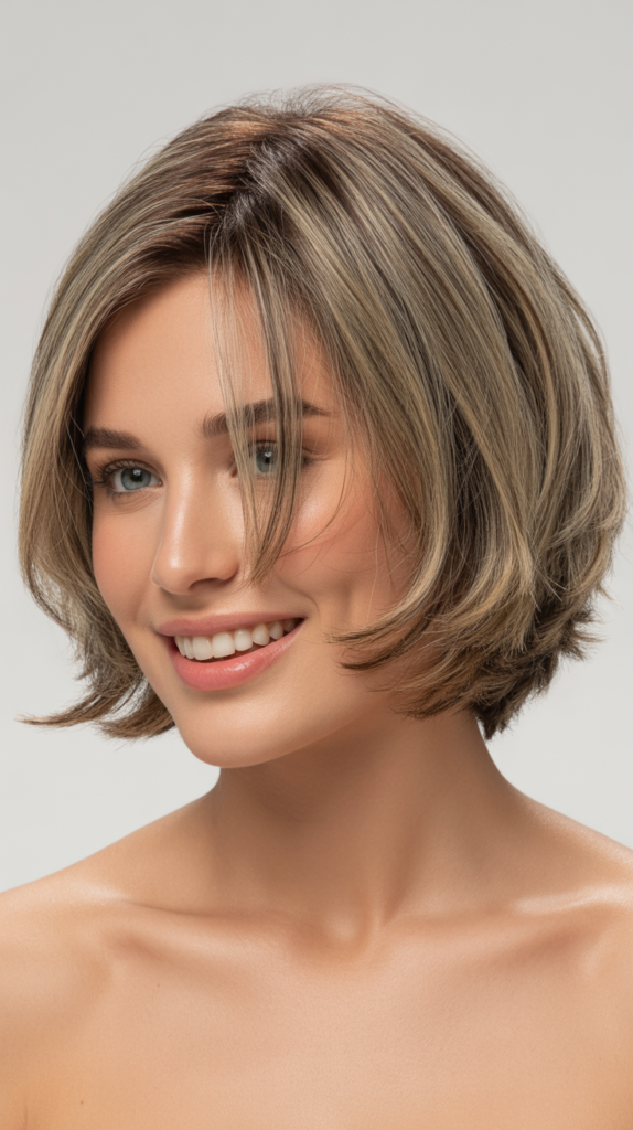 Tousled Bob with Dry Texture