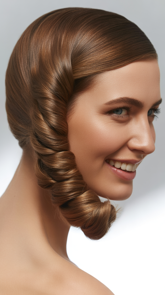 Asymmetric Twisted Updo