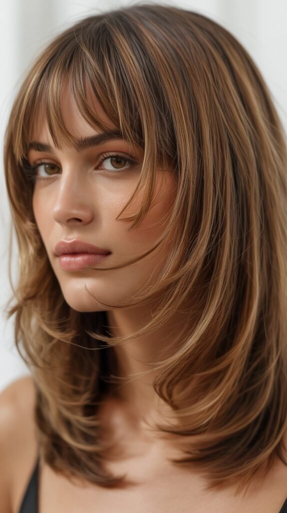 Textured Bob with Micro Bangs Variation