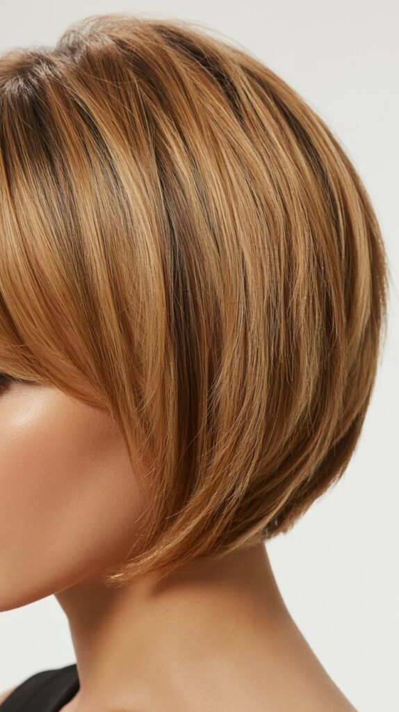 Stacked Bob with Volume