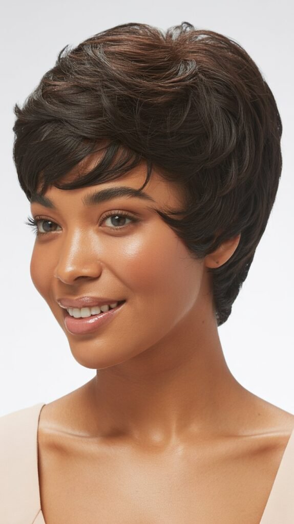 Layered Pixie with Movement