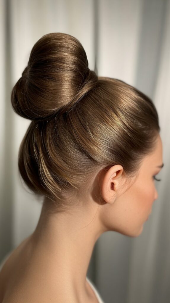 30 Easy and Quick Greasy Hair Hairstyles 12 French Twist