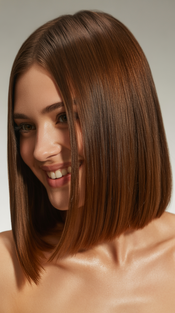 Bone Straight Lob (Long Bob)