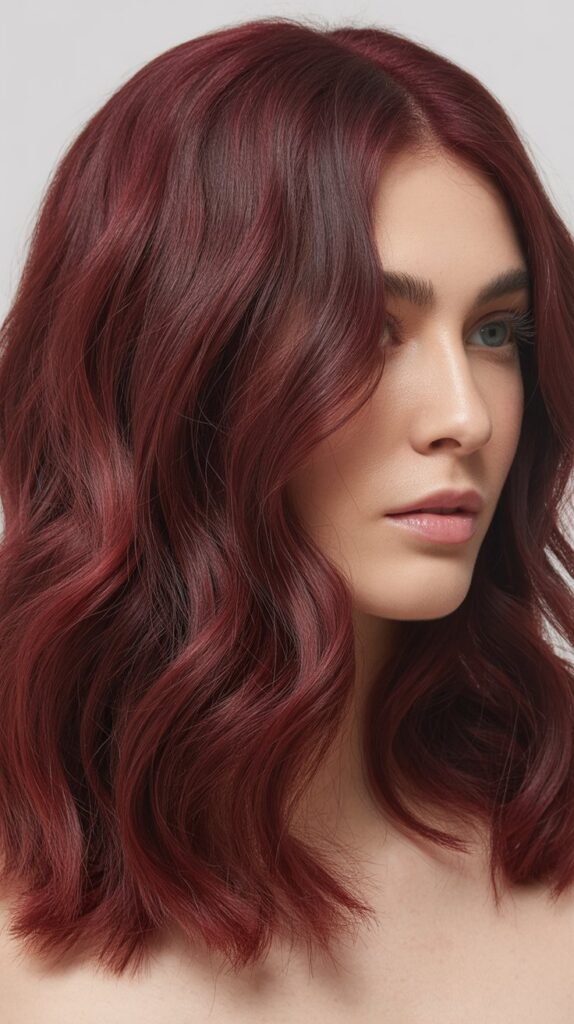 Burgundy Balayage