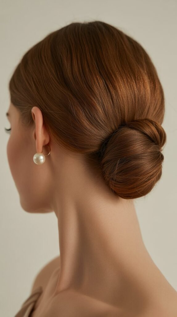 Classic Low Chignon