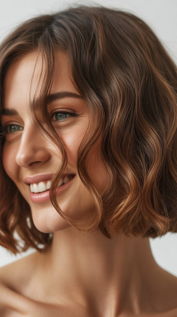 Wavy Italian Bob