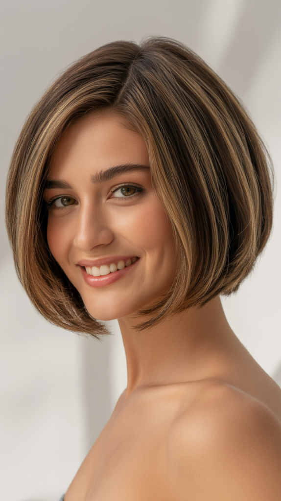 Curved Bob with Internal Layers