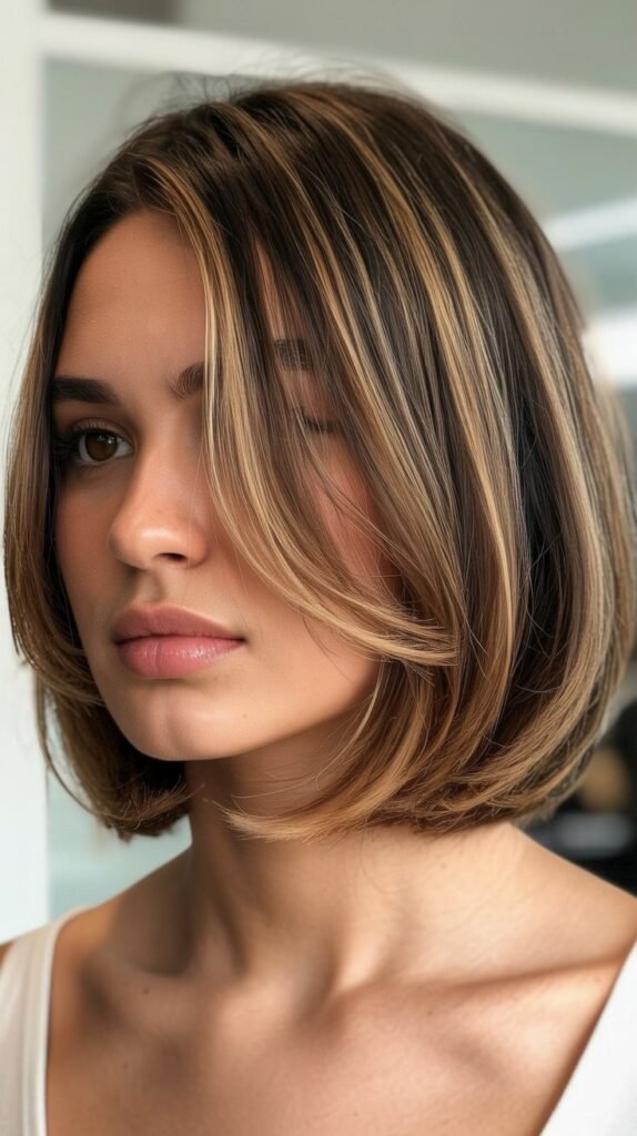 Bob with Balayage