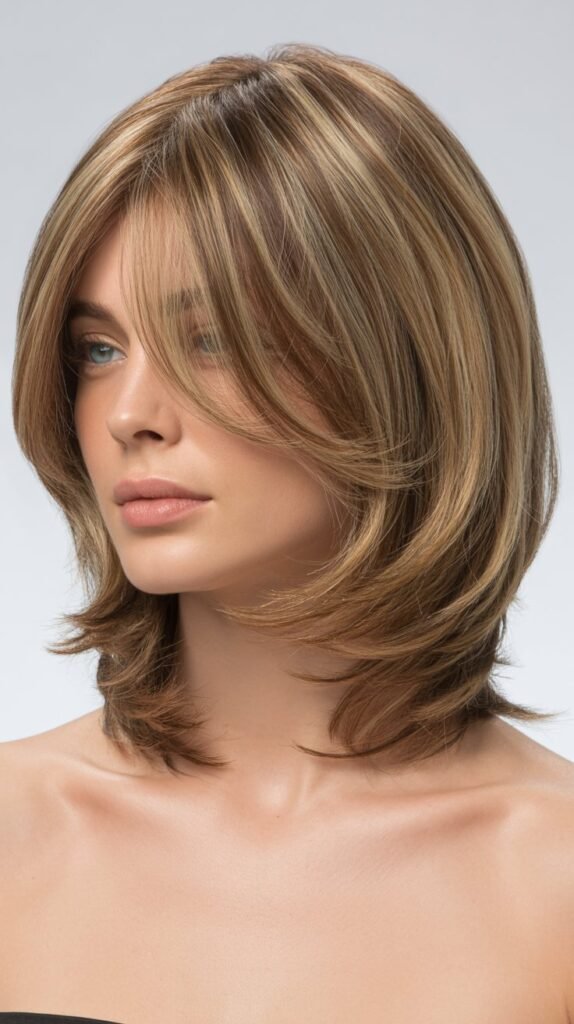 Layered Long Bob for Volume