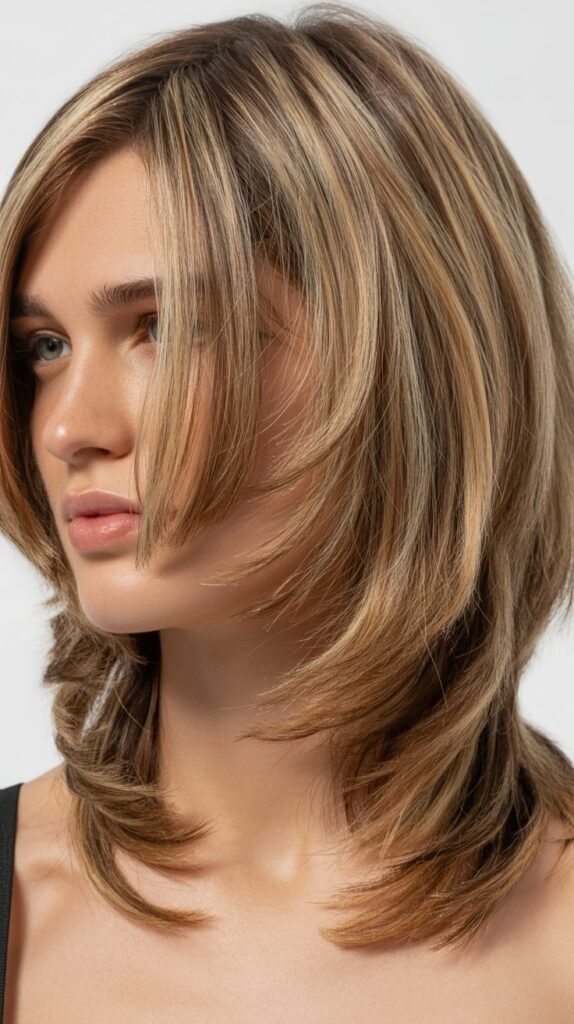 Long Bob with Graduated Layers