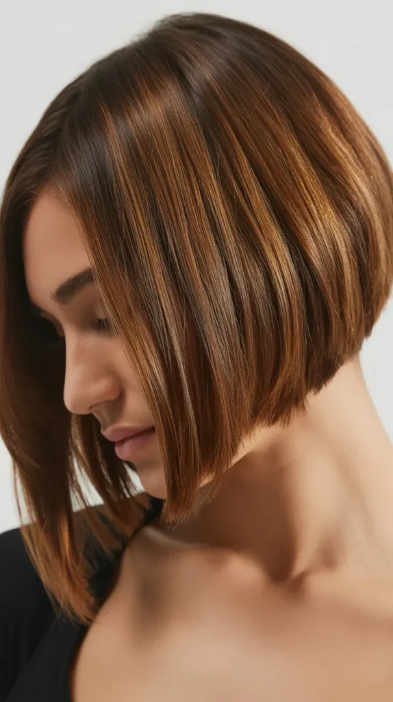 Inverted Bob (A-Line Bob)