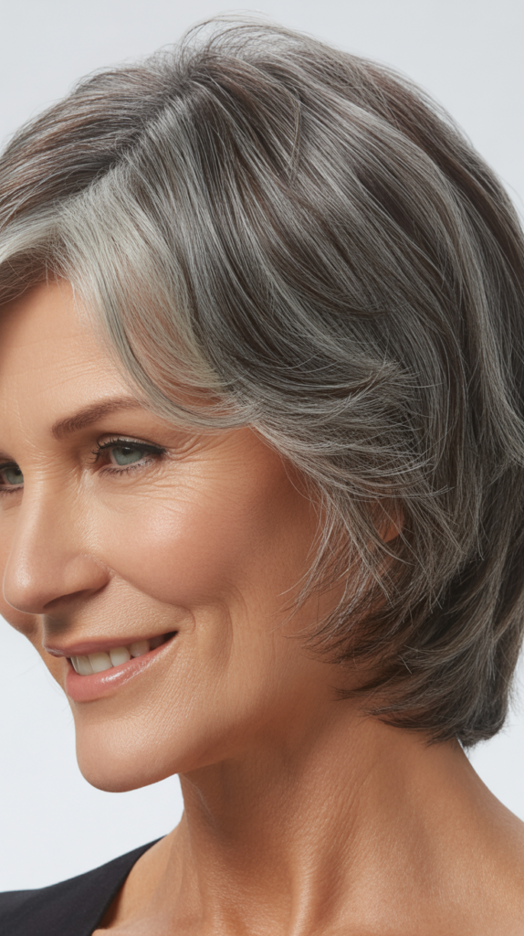  Gray Hair Lowlights for Different Hair Textures