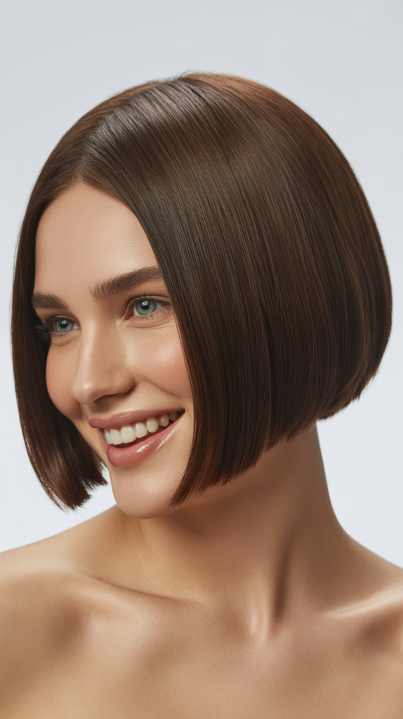 Rounded Straight Bob