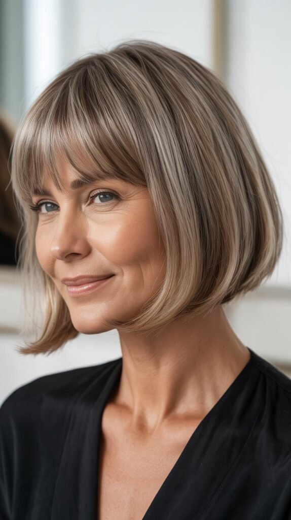 Bob with Fringe Bangs