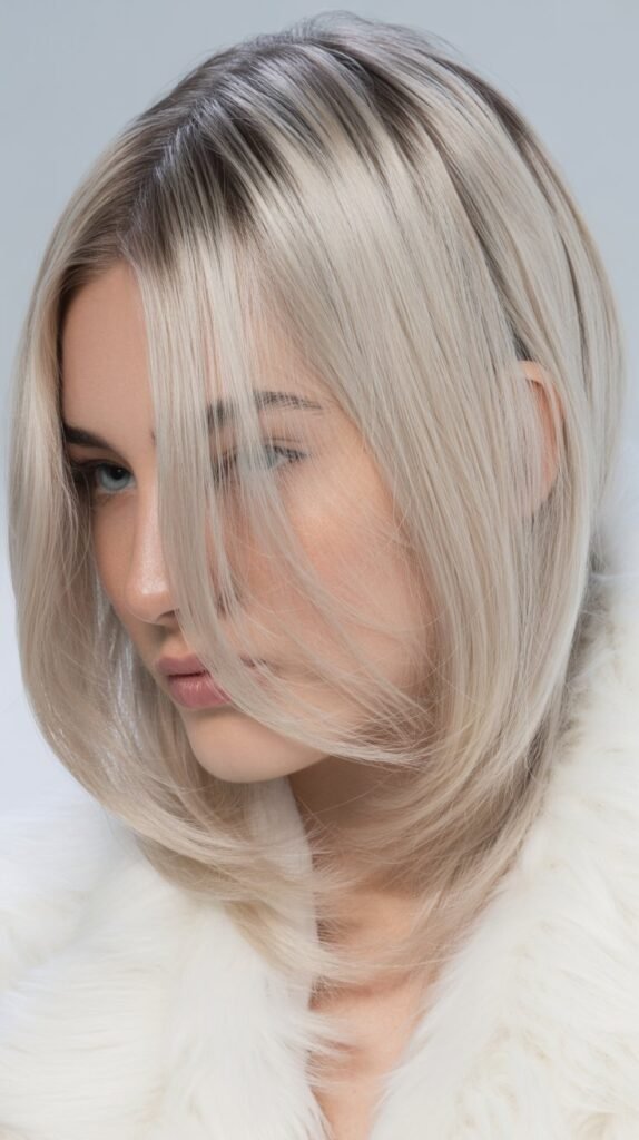 Silvery Ash Blonde
