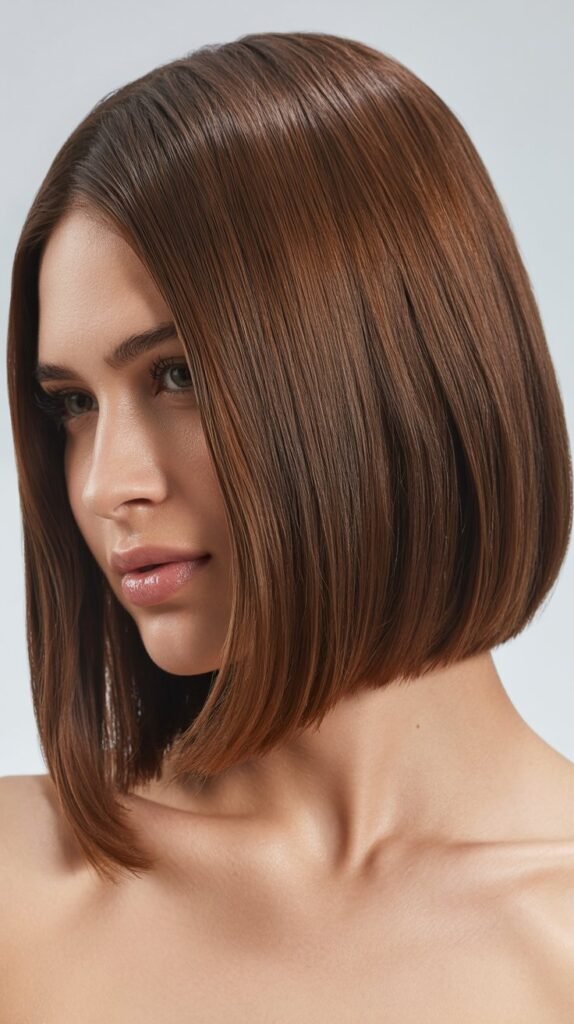  Long Bob with Glossy Finish