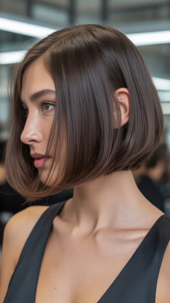 Voluminous Blown-Out Bob