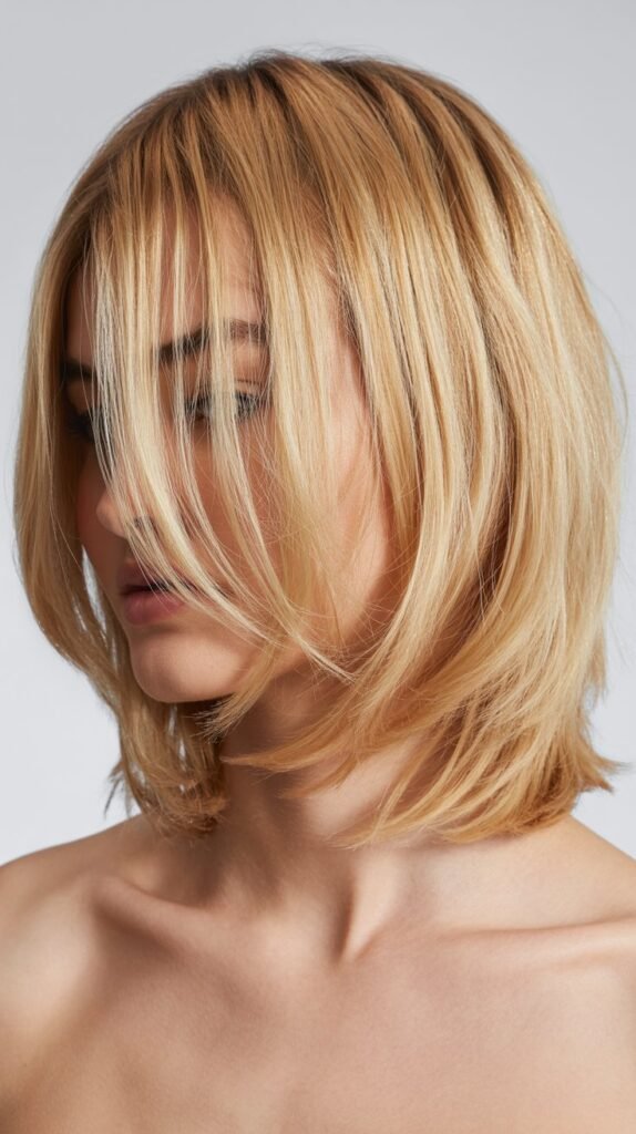 Long Bob with Piece-y Texture