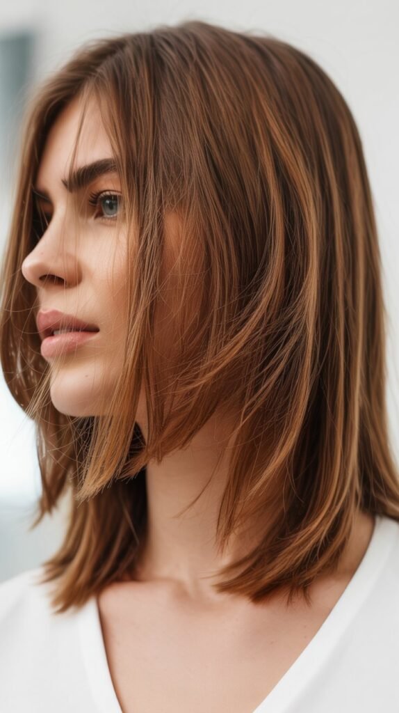 Long Bob with Piecey Ends